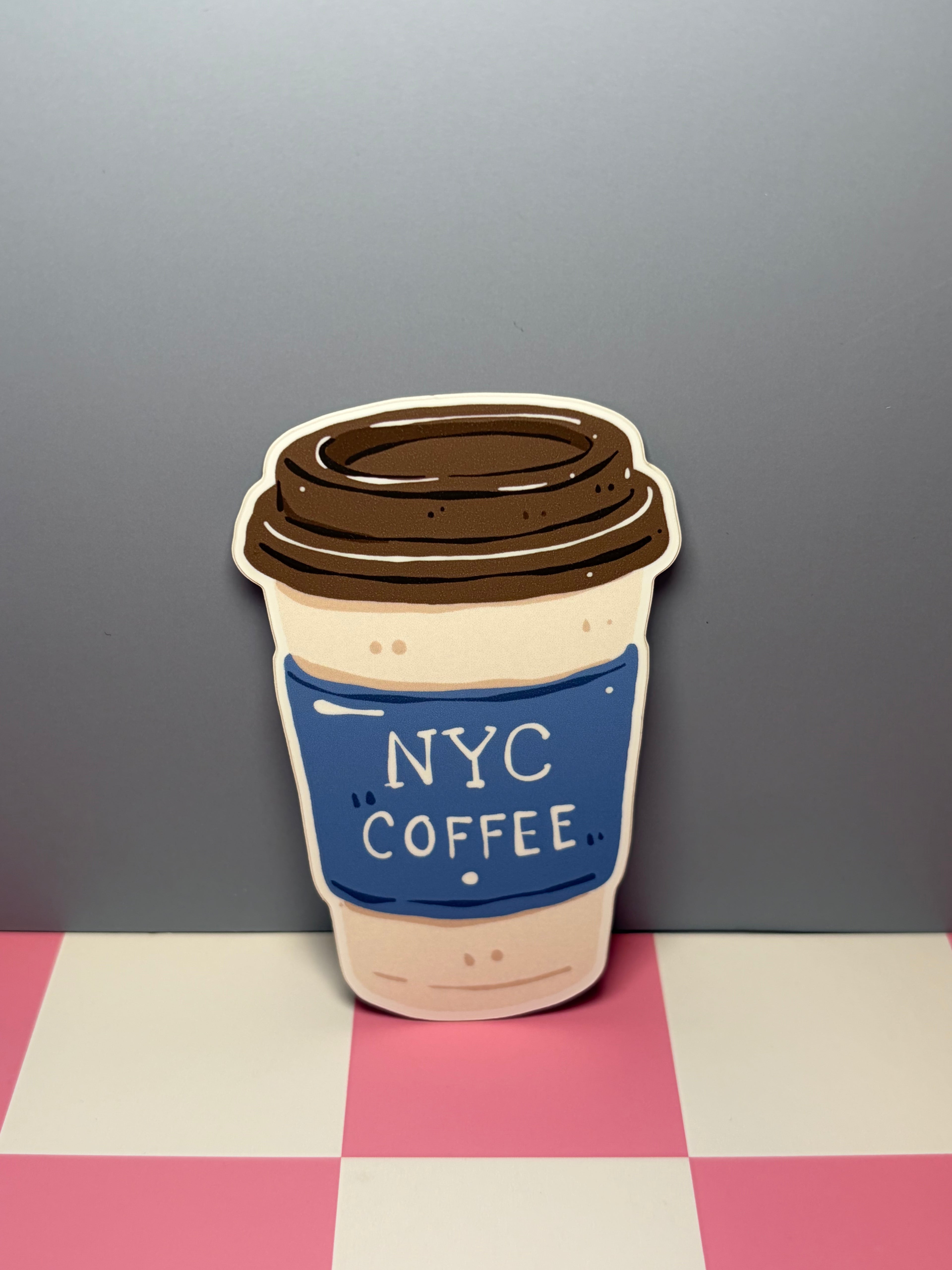 NYC Coffee sticker