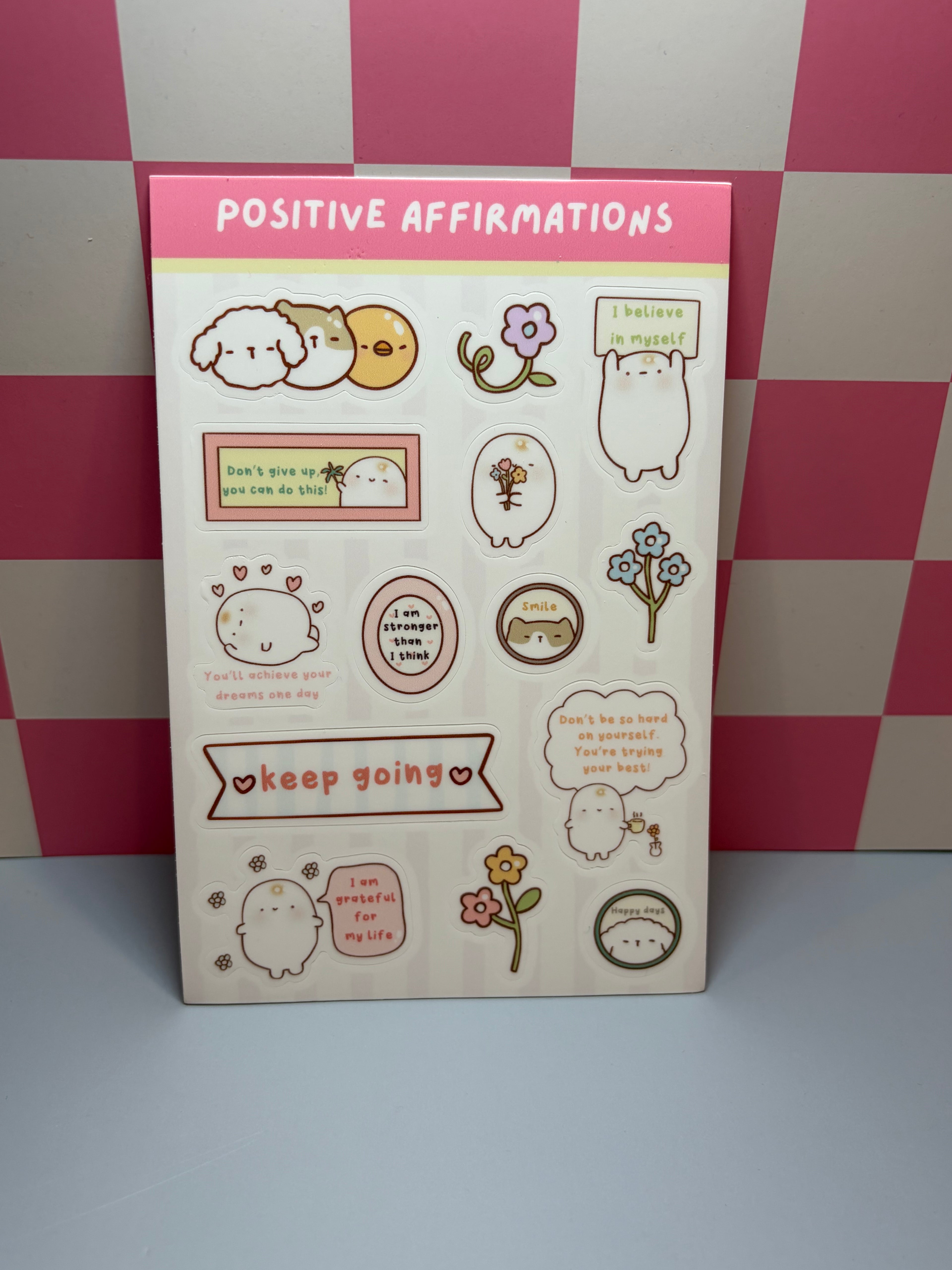 Positive Affirmations - Sticker Sheet