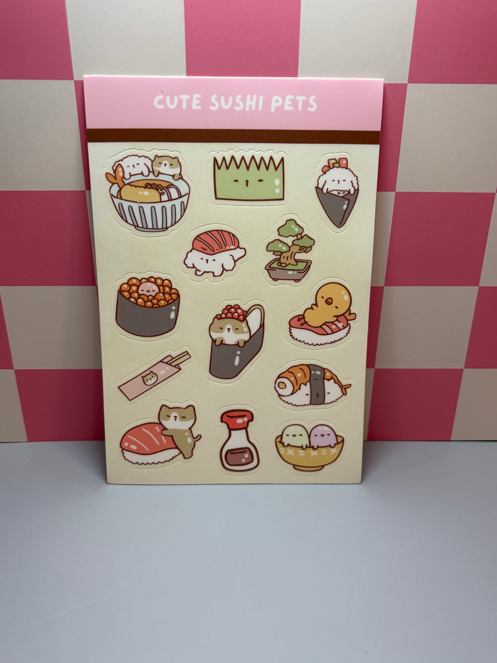 Sushi Pets - Small Sticker Sheet