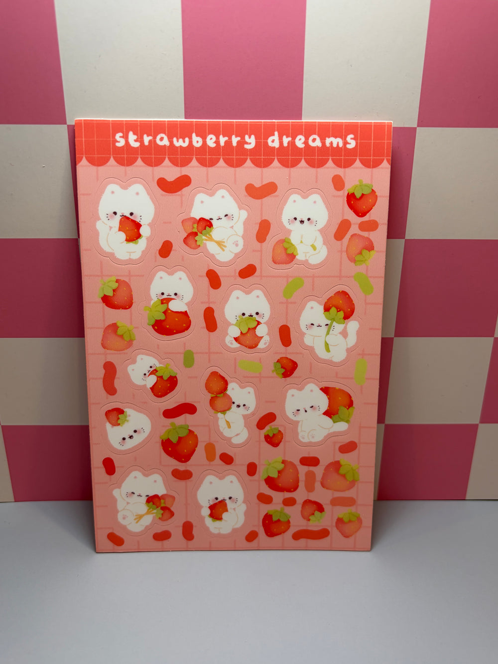 Strawberry Dreams - Small Sticker Sheet