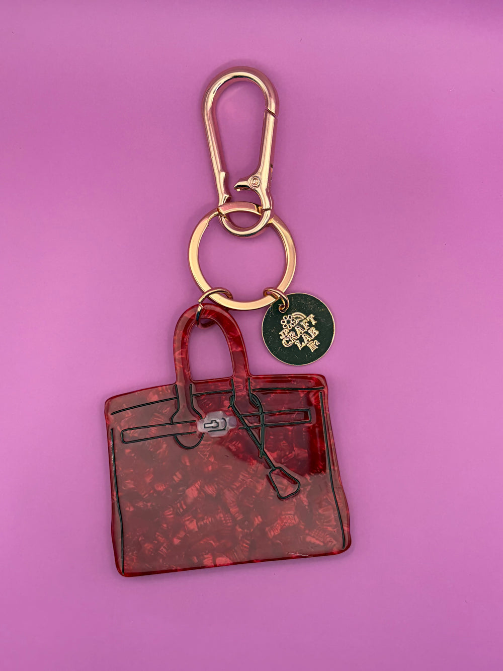 Purse - Acetate Bag Charm