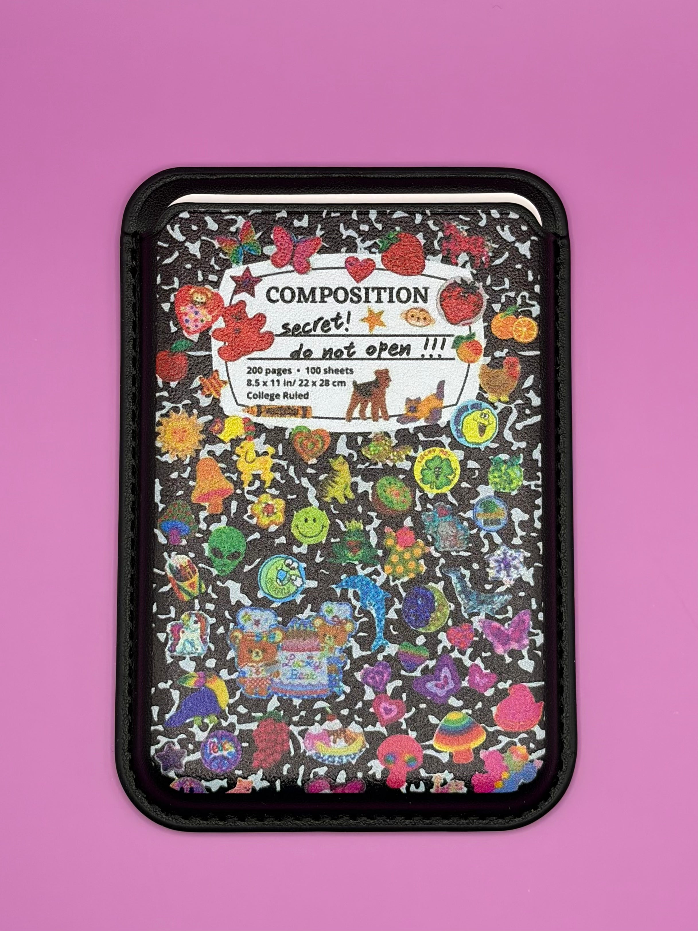 Composition Notebook - MagSafe Wallet