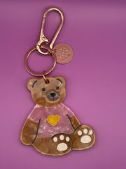 Bear - Acetate Bag Charm
