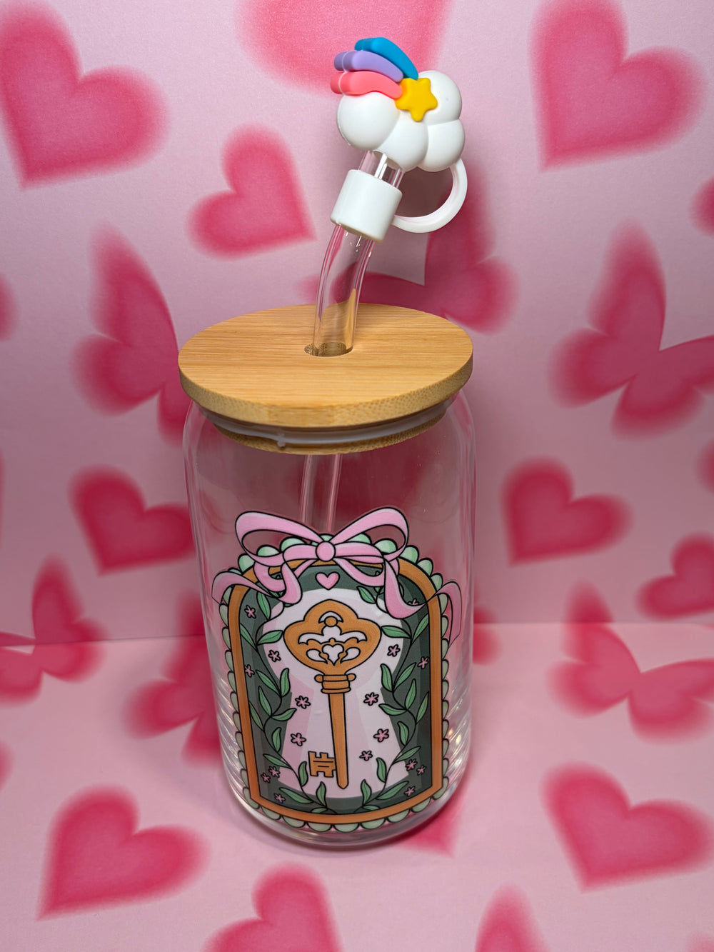 Key - 16 Oz Glass Can