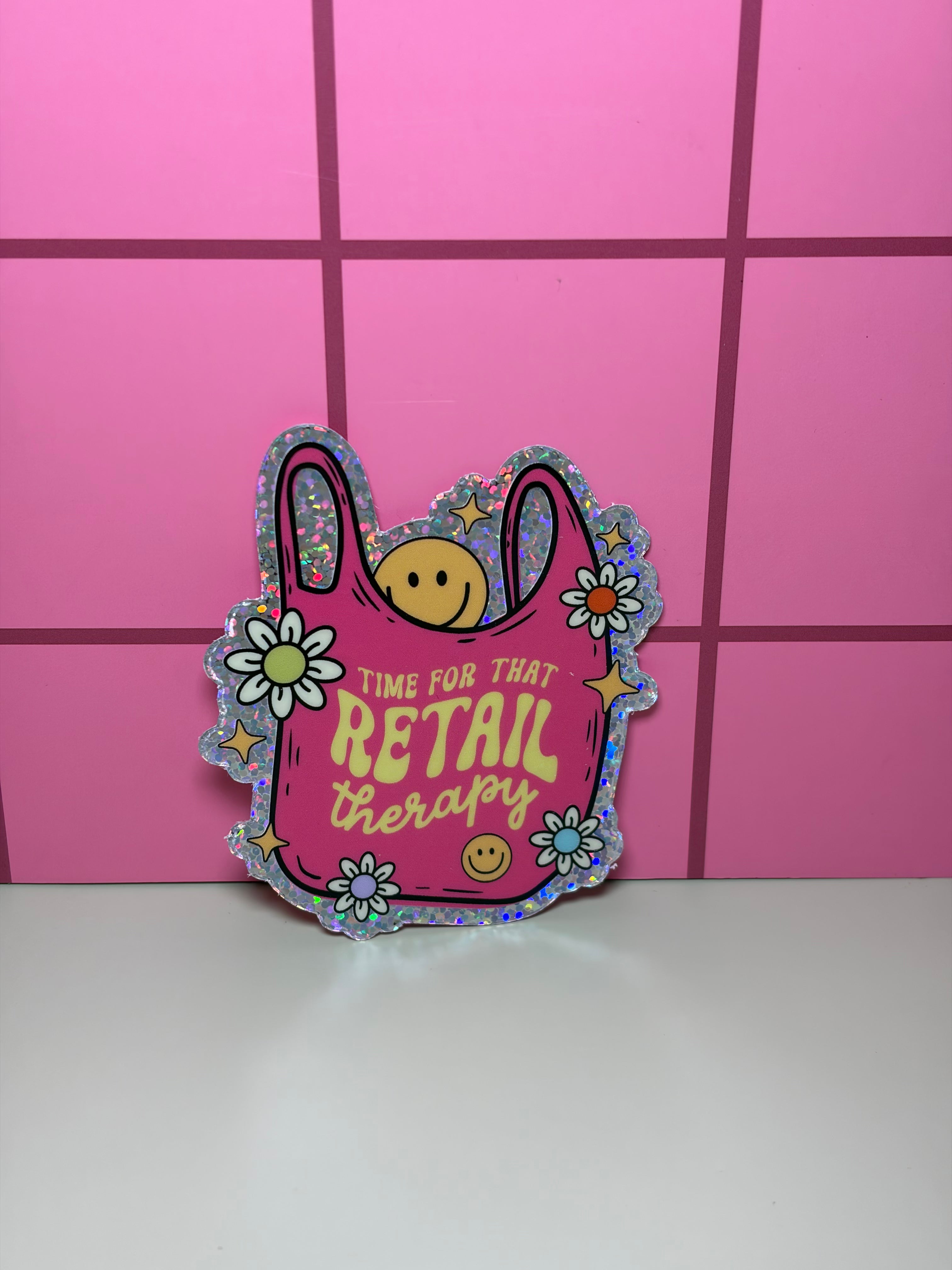 Time for that retail therapy  - Sticker