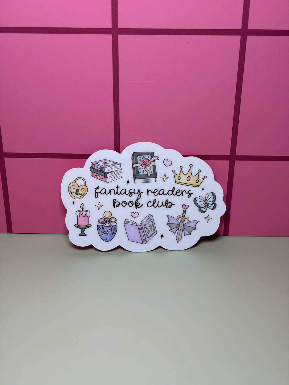 Fantasy readers book club - Sticker