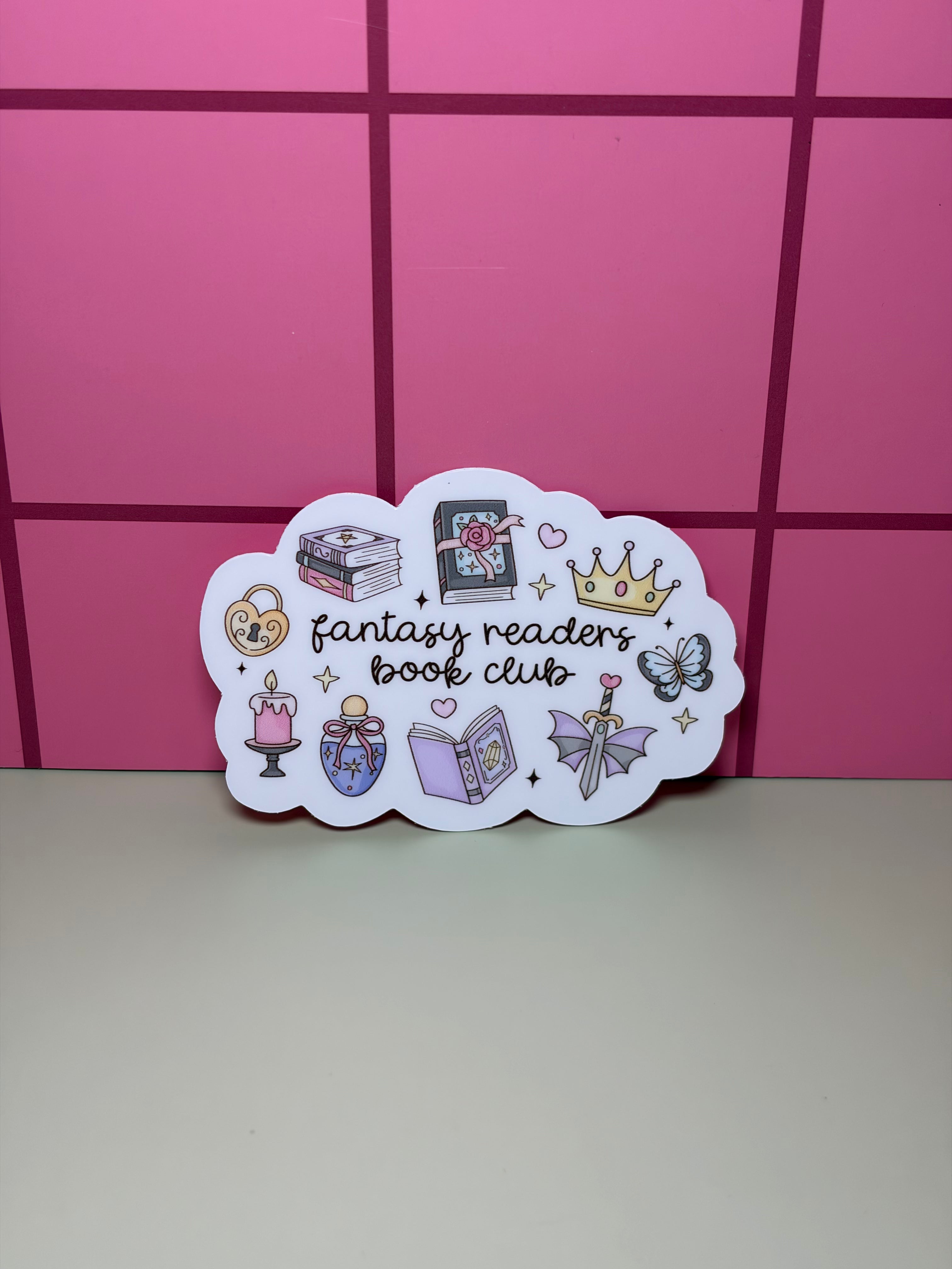Fantasy readers book club - Sticker