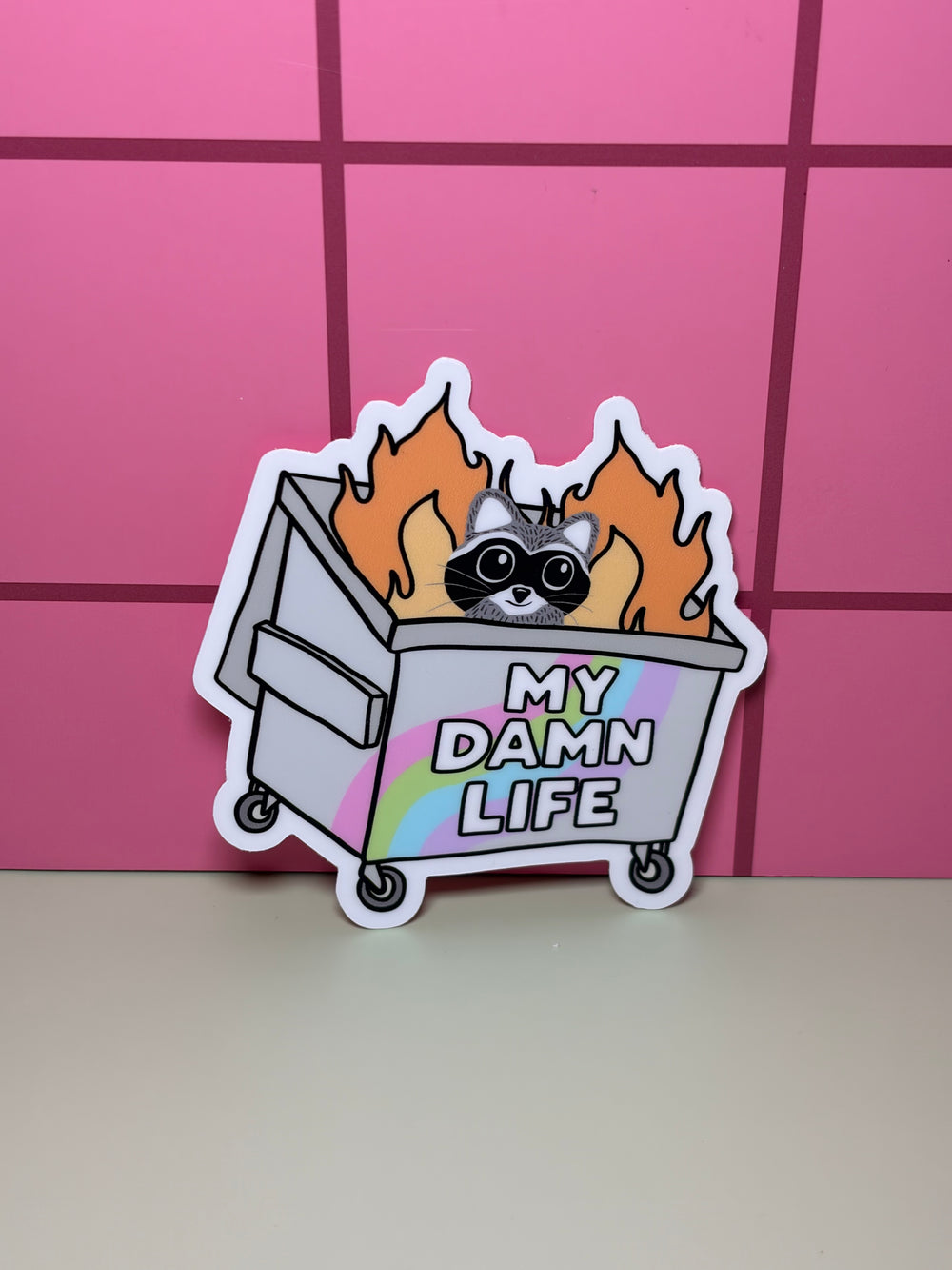 My damn life  - Sticker