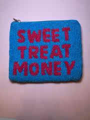 Sweet Treat Money - Medium Beaded Pouch
