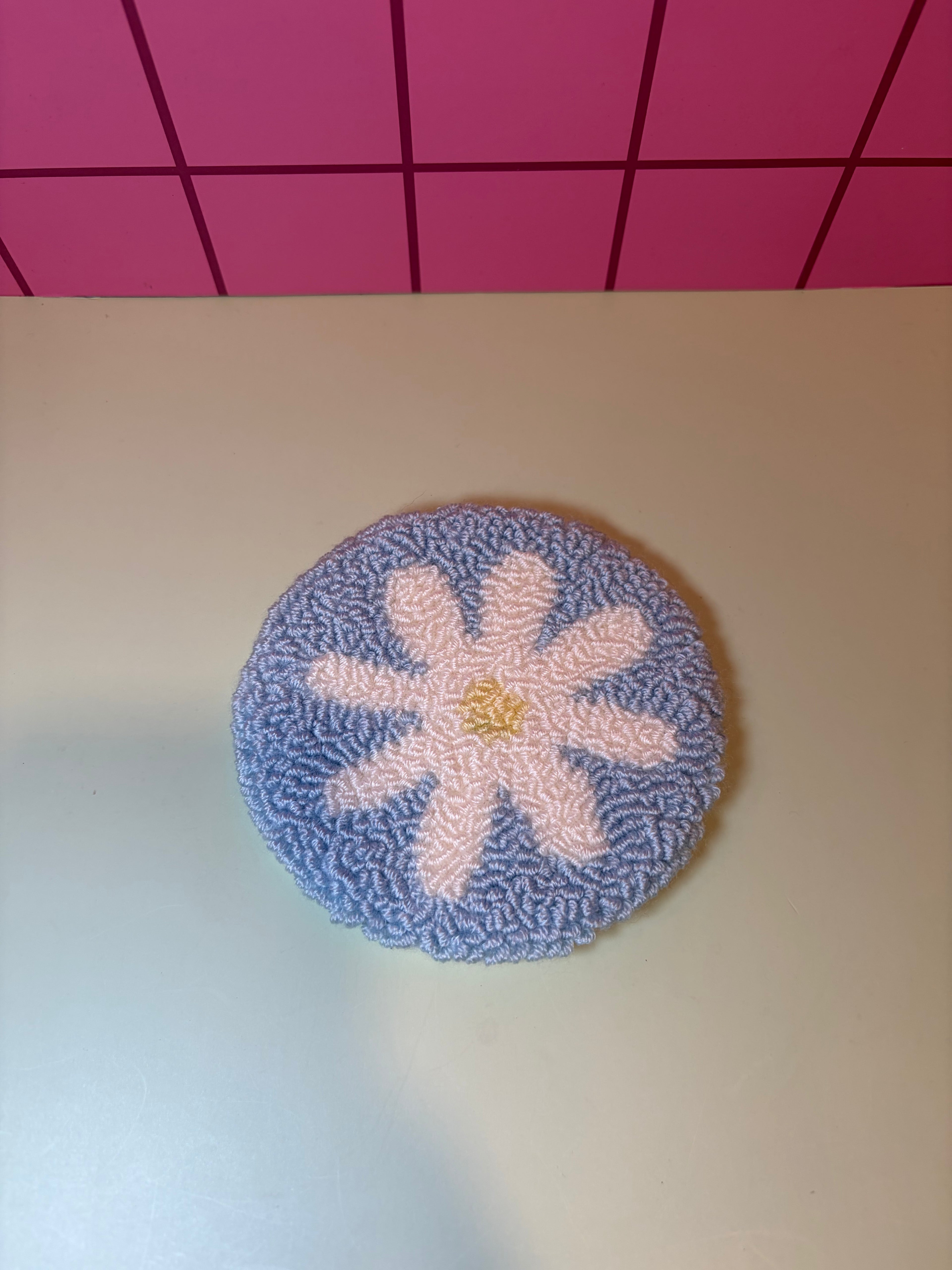 Daisy (Blue)   - Drink Coaster