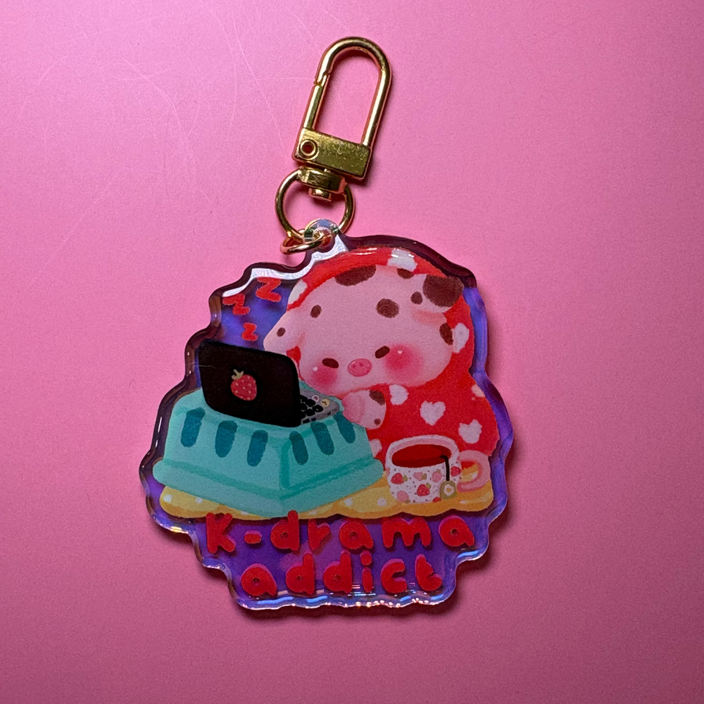 K-Drama Addict - Keychain