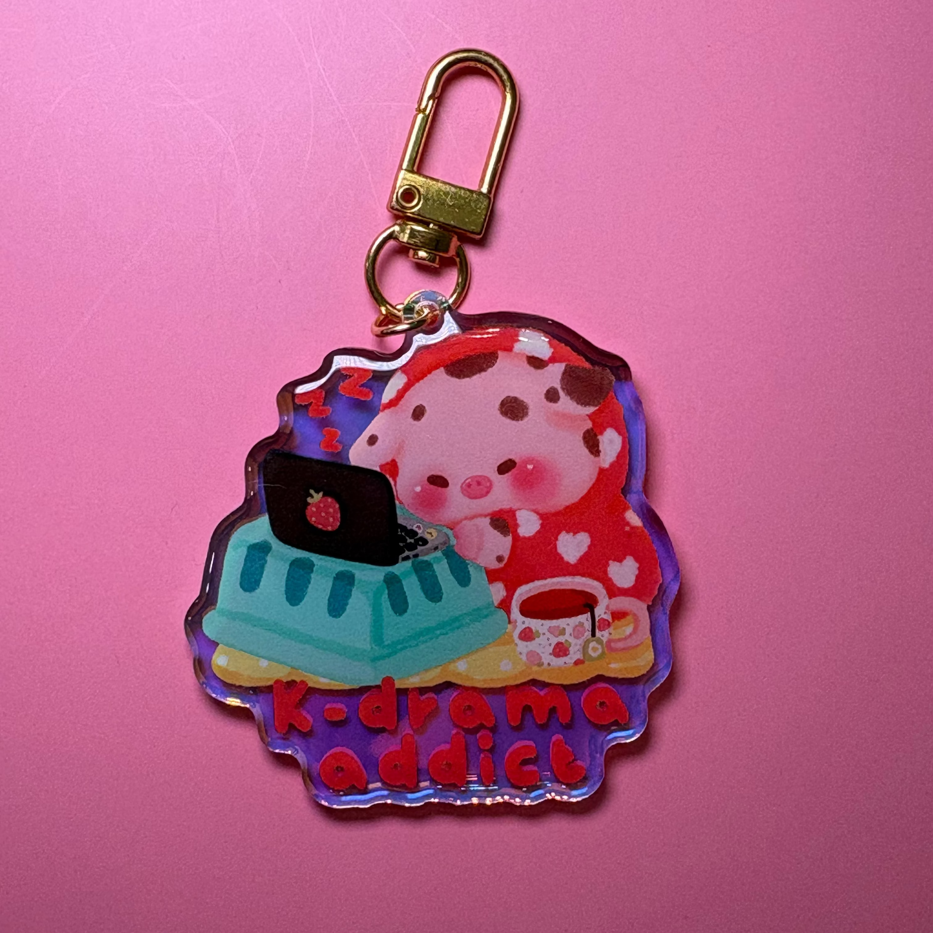 K-Drama Addict - Keychain