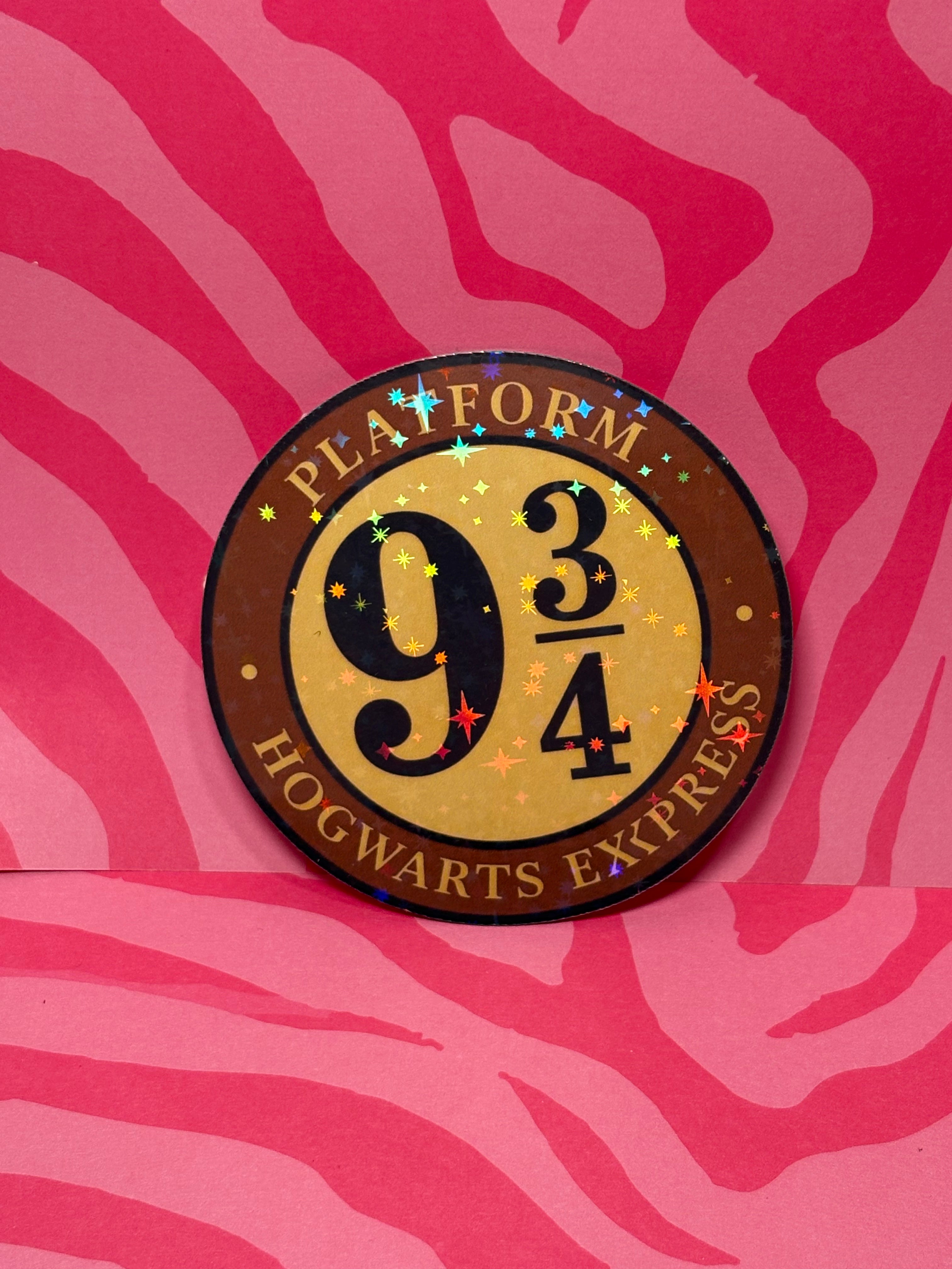 Platform 9 3/4 Hogwarts Express - Sticker