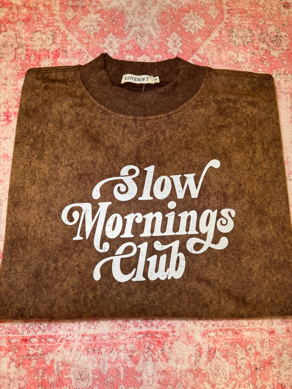 Slow Mornings Club - Mockneck