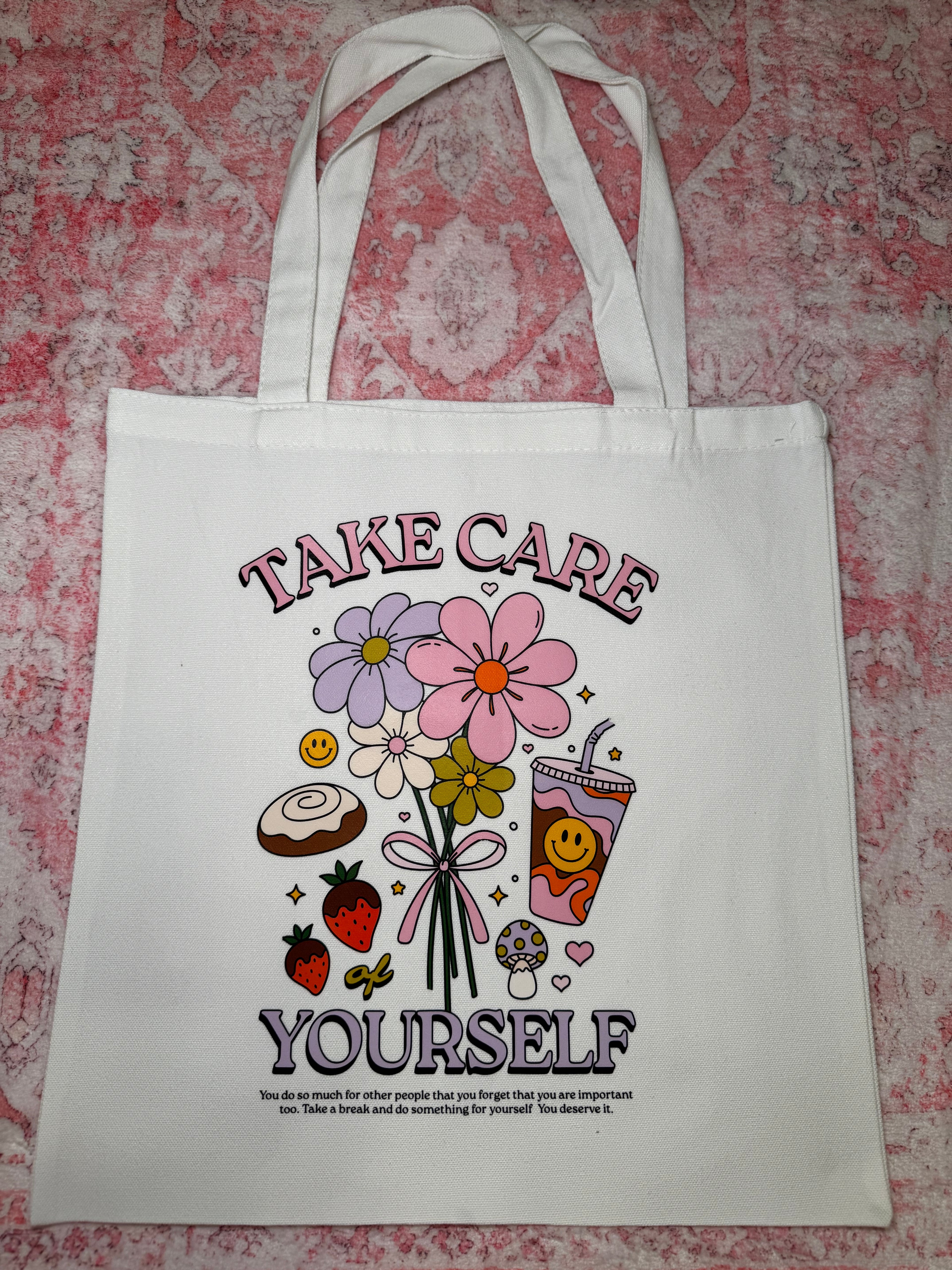 Take Care of Yourself - Small Tote