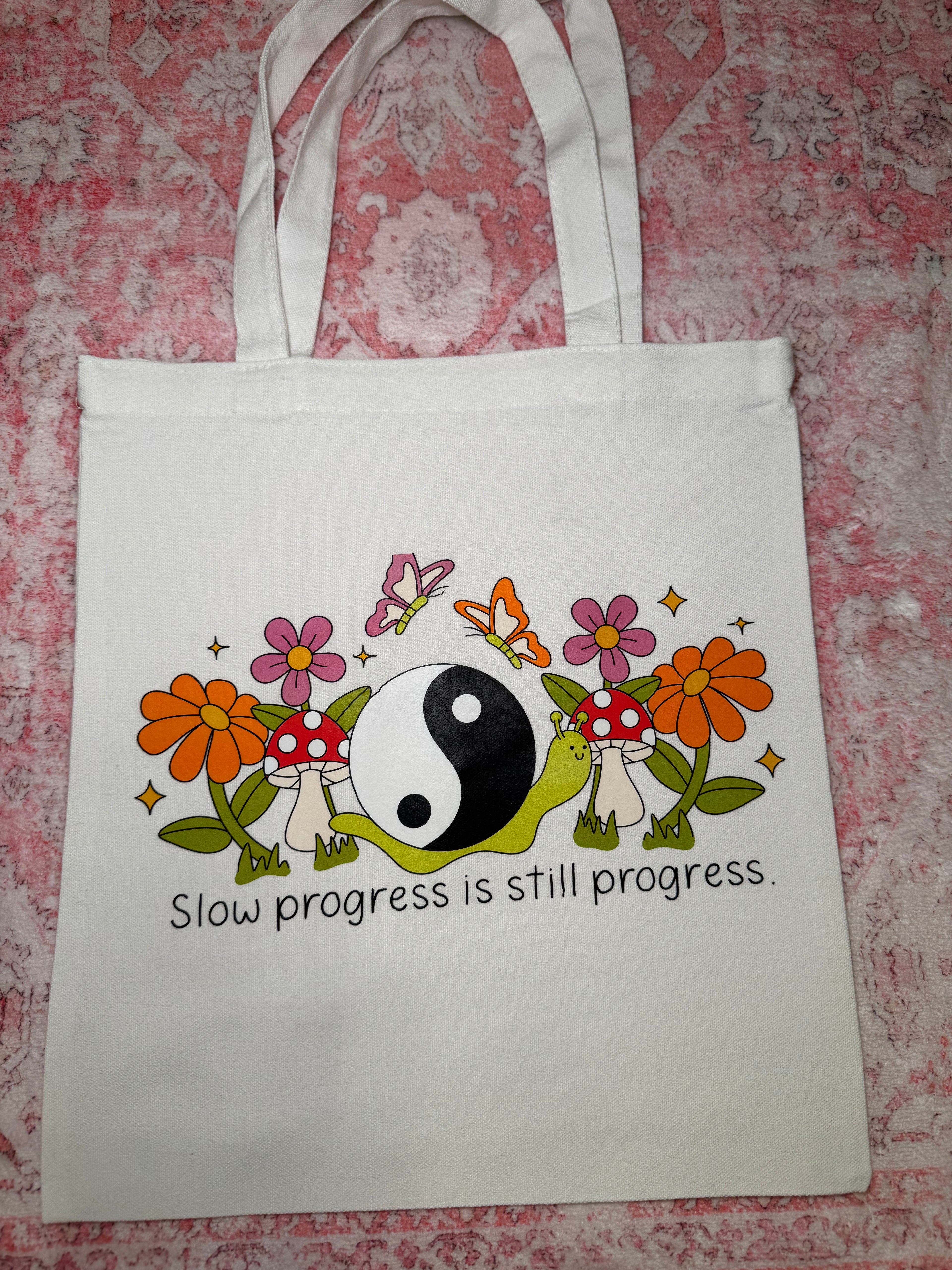 Slow progress is still progress  - Small Tote