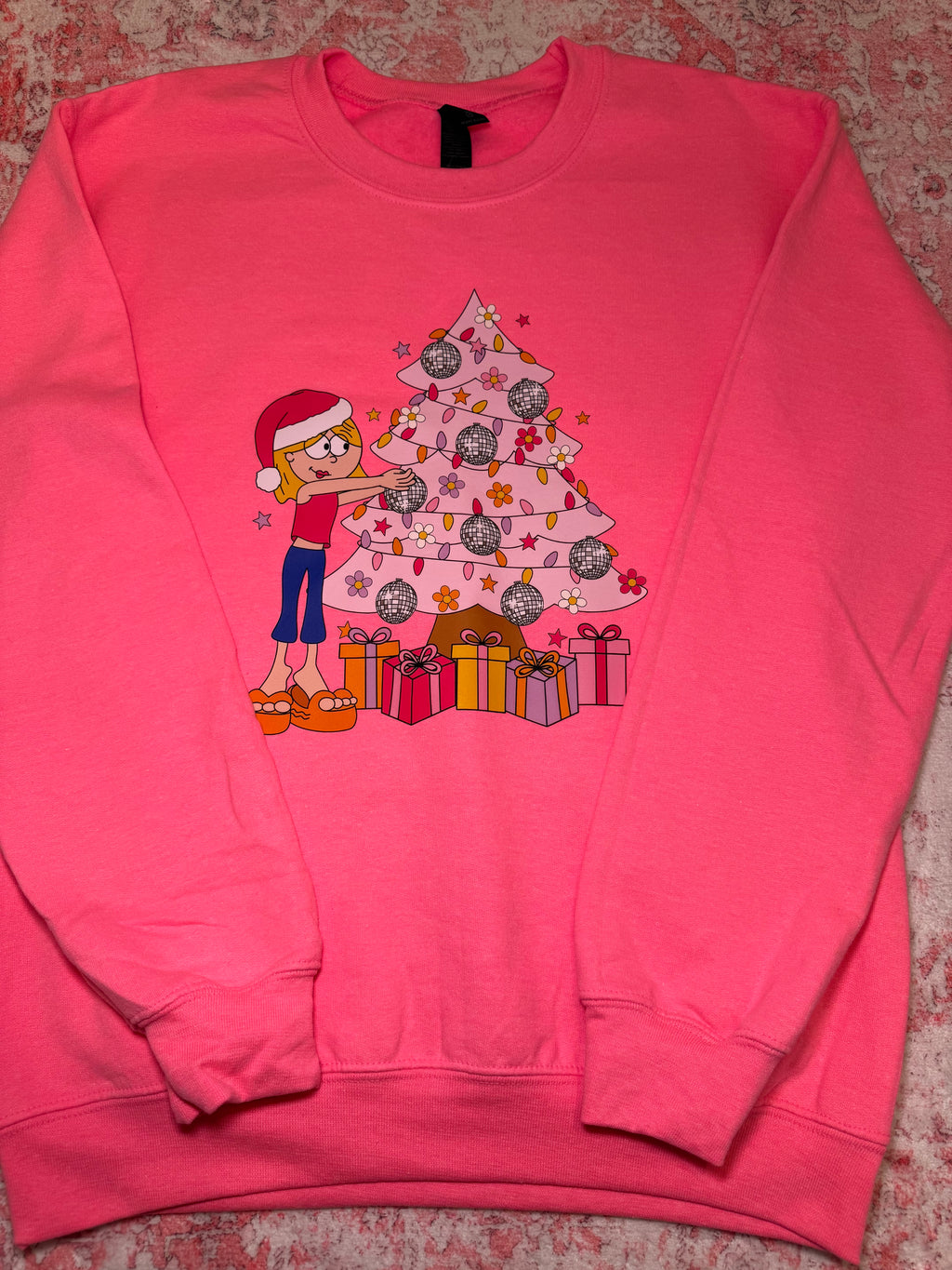 Lizzie McGuire Disco Christmas - Crew Neck