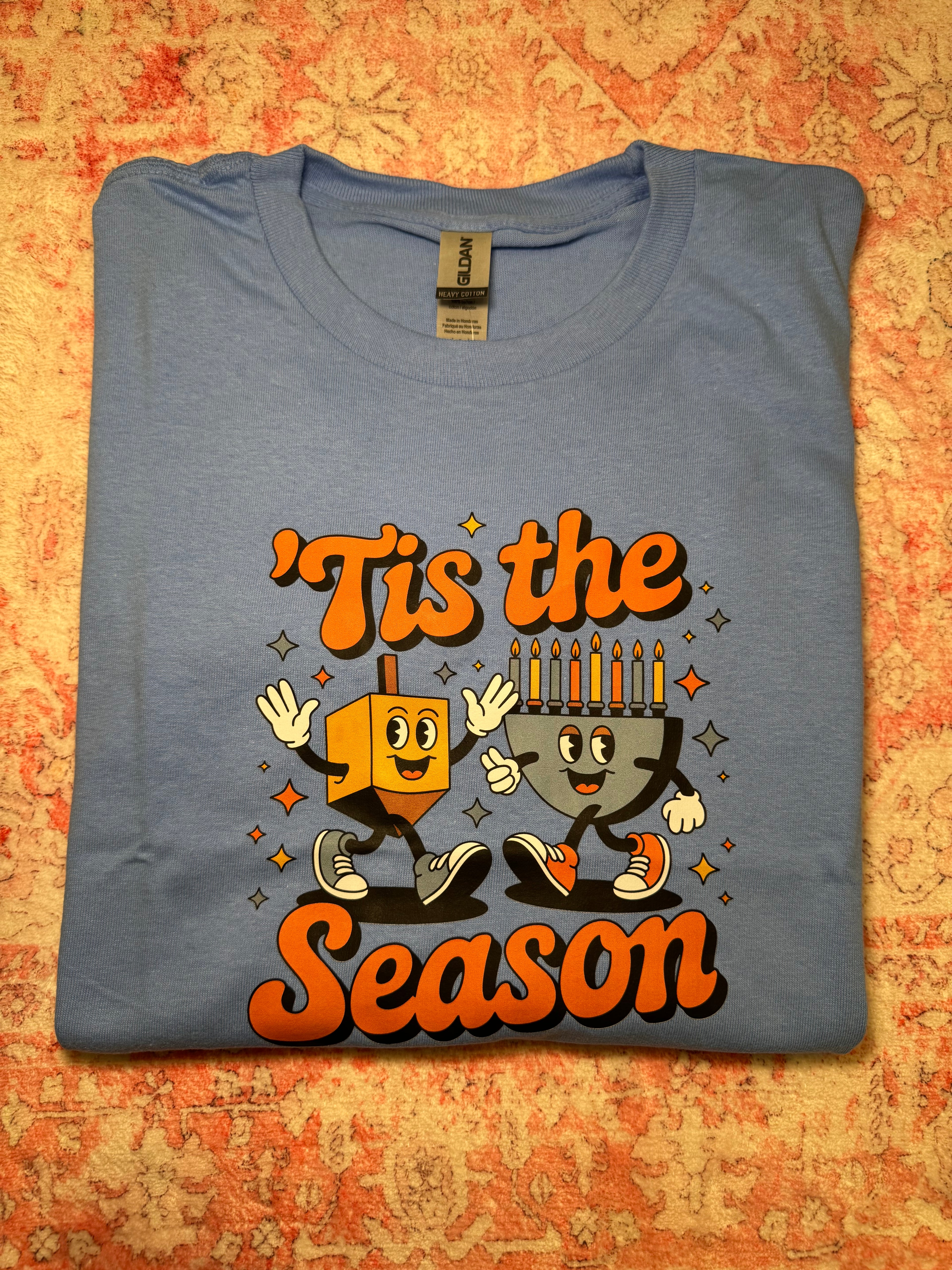 Youth Hanukkah 'Tis the Season - Long Sleeve T-Shirt