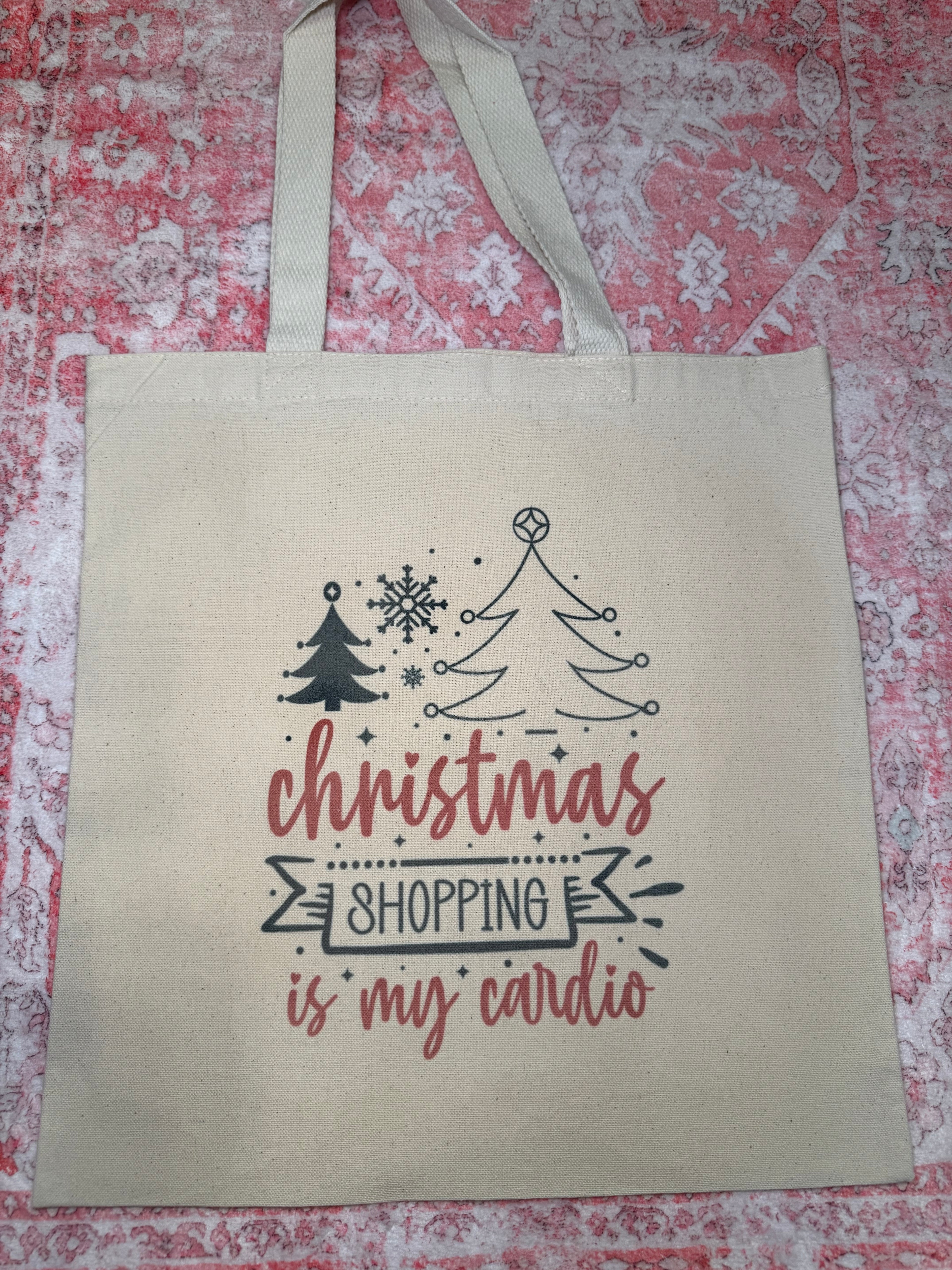 Christmas Shopping Is My Cardio - Standard Tote