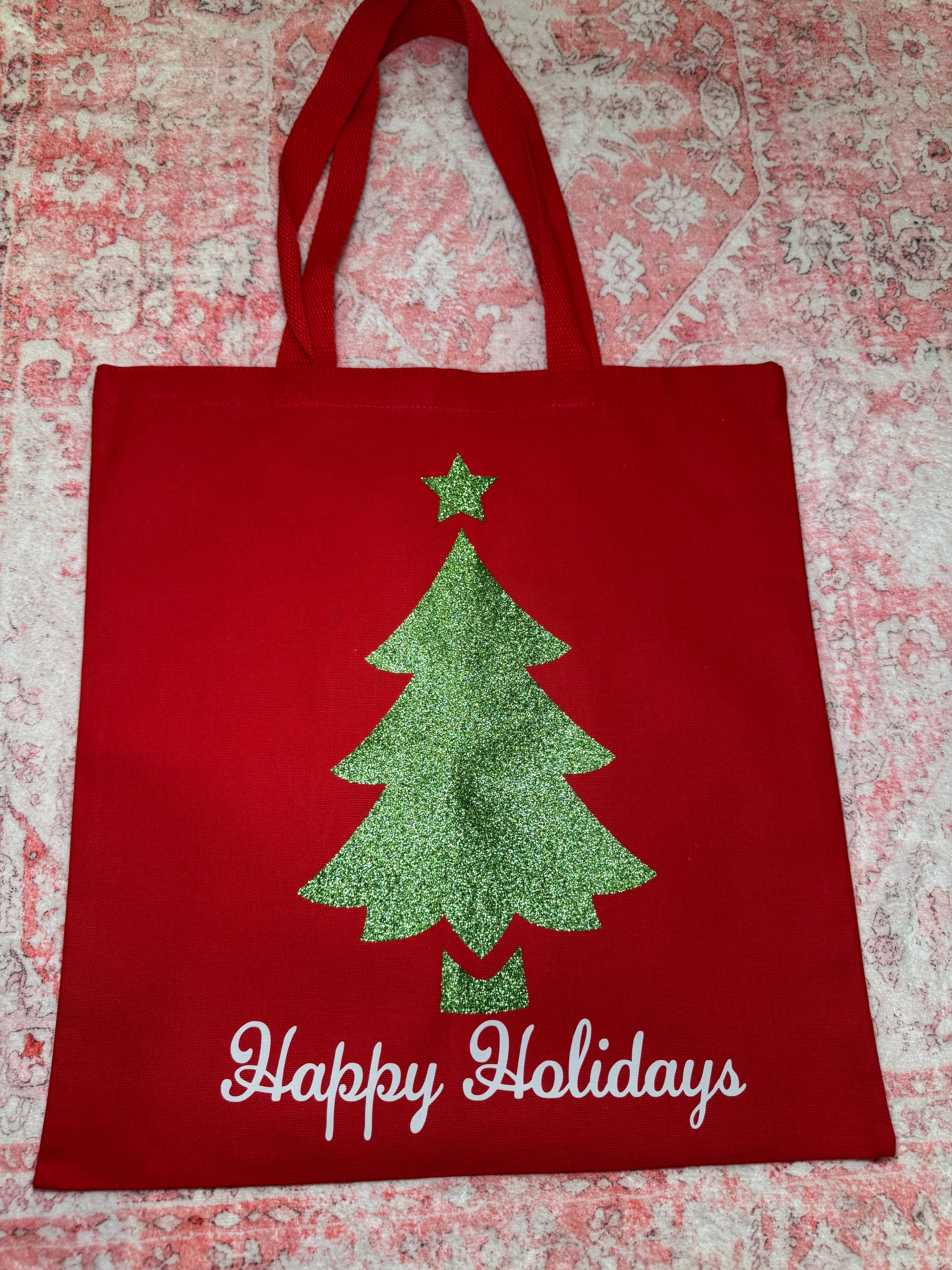 Happy Holidays (Christmas Tree) - Standard Tote