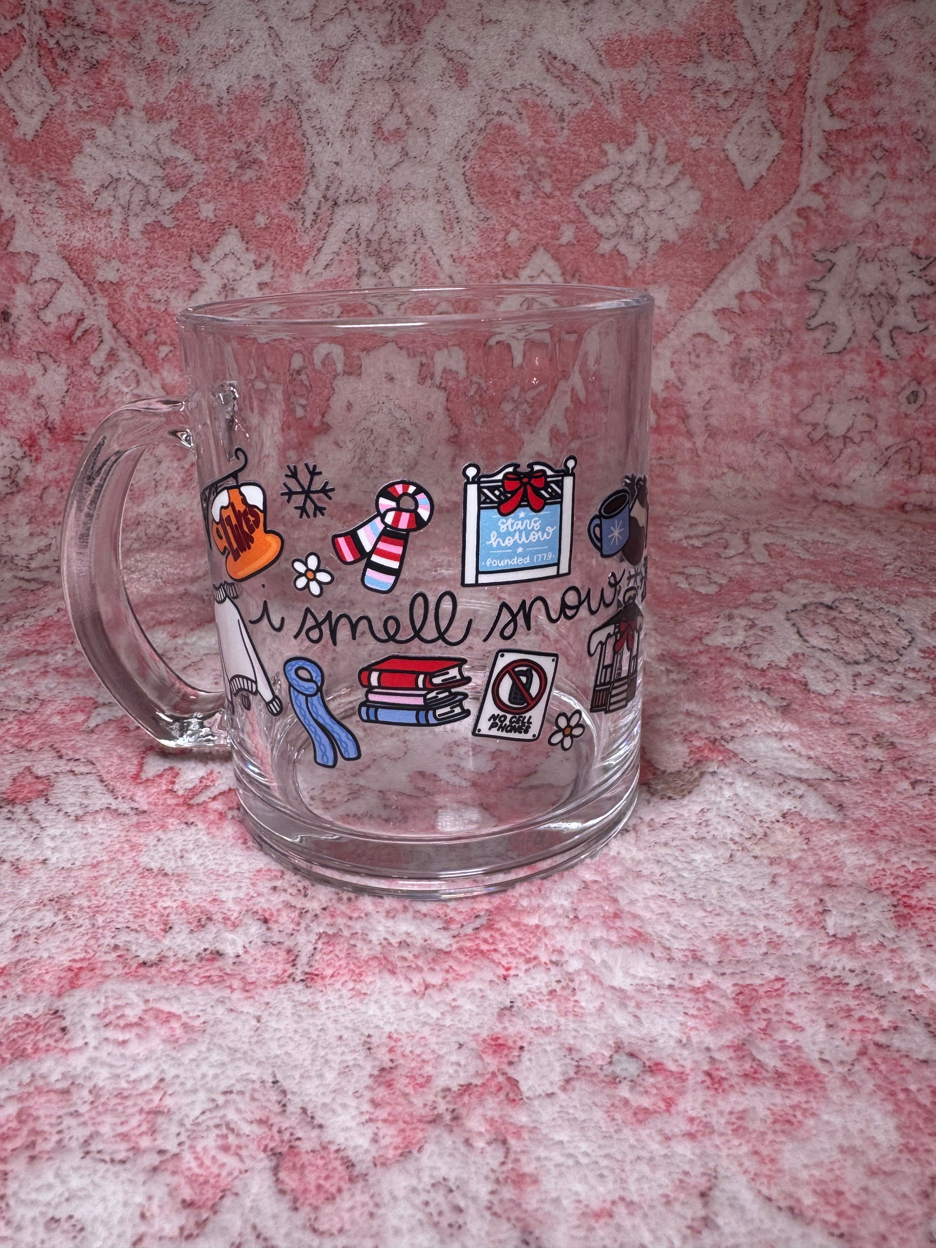 I smell snow - Glass Mug