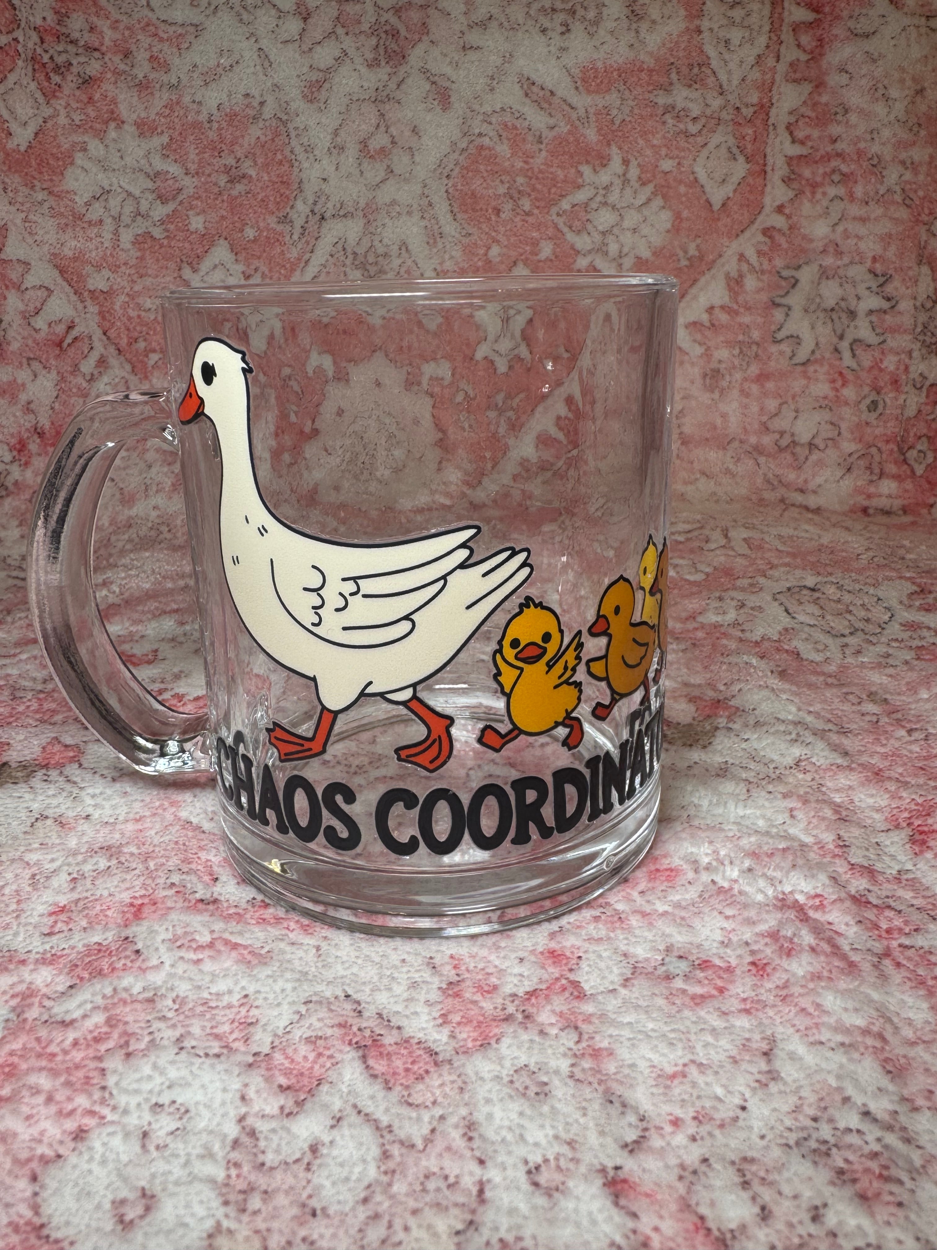 Chaos Coordinator - Glass Mug