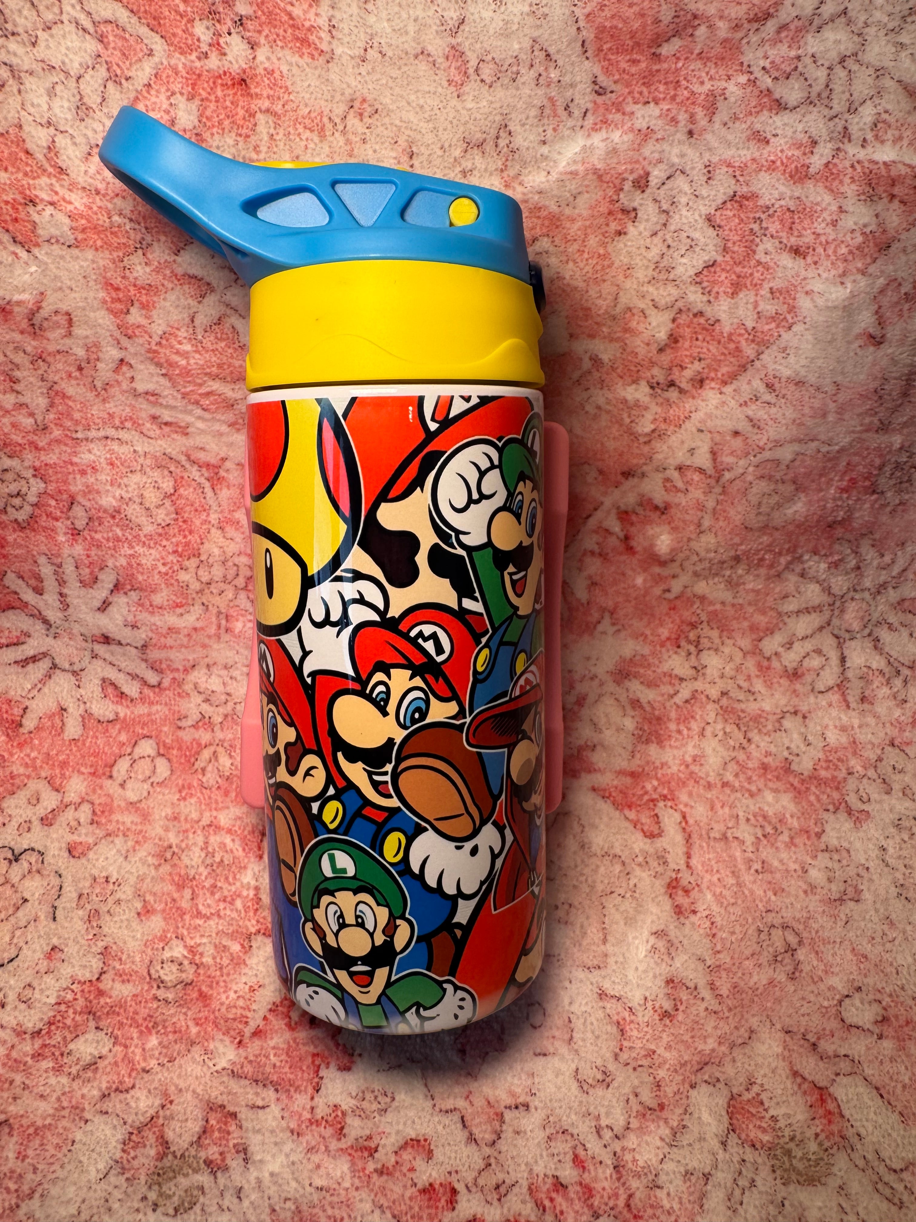 Super Mario - Kids Metal Tumbler