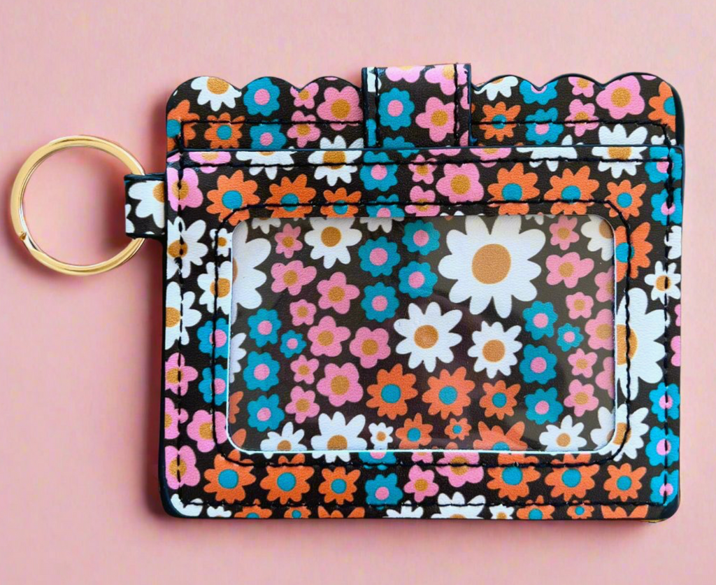 Darling Daisy Keychain Wallet